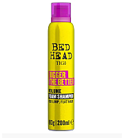 TIGI Bed Head Bigger The Better Volume Foam Shampoo - Пенный шампунь для придания объёма волосам 200 мл